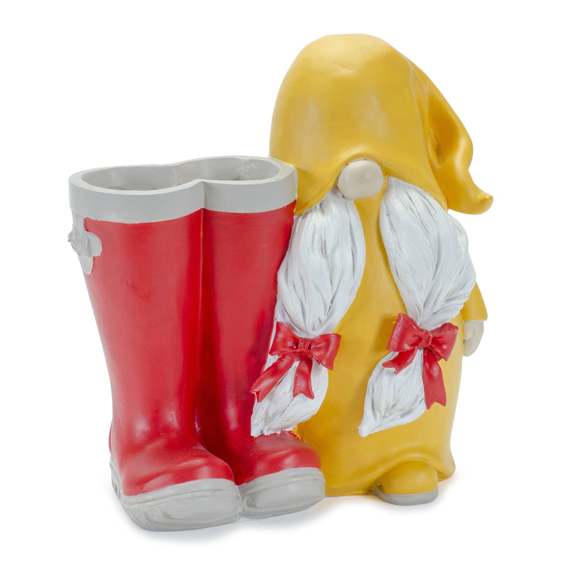 7" Gnome Figurine Planter Set
